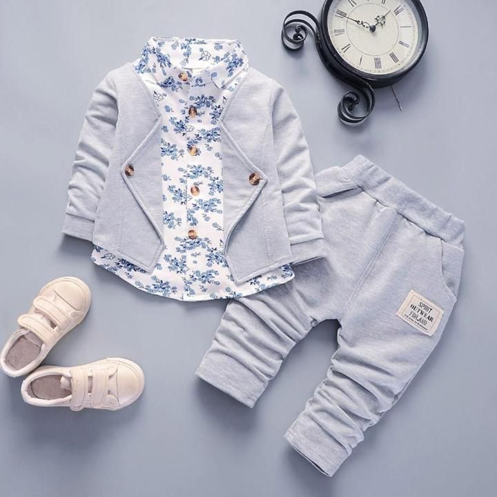 Kids Fun Dinosaur Print Pajama Set